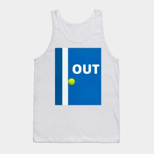 Out - Tennis Design Tank Top